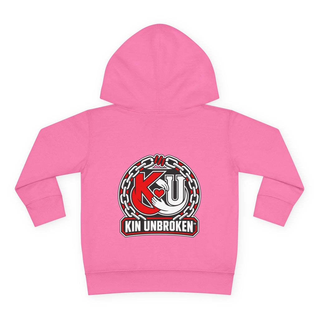 Toddler Hoodie — "I'm Standing With Their Family" Kin Unbroken Pullover