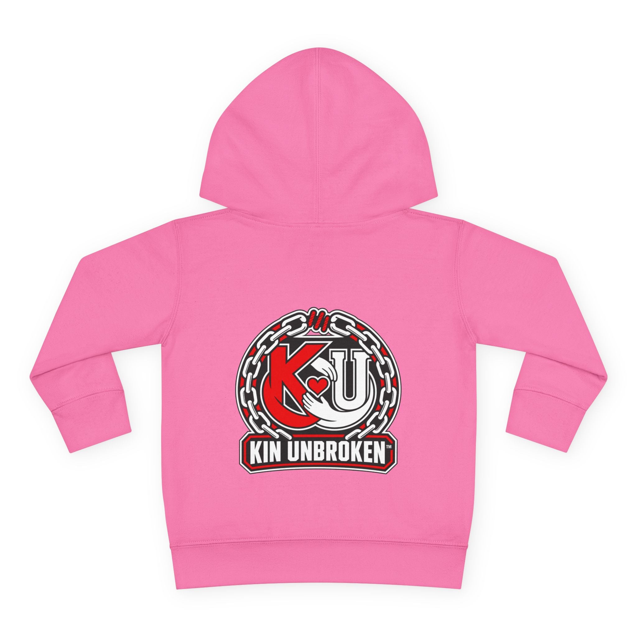 Toddler Hoodie — "I'm Standing With Their Family" Kin Unbroken Pullover