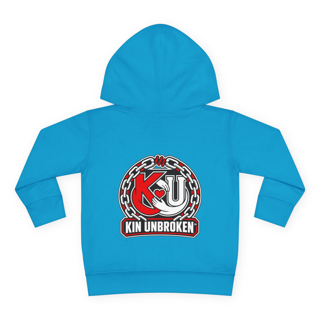 Toddler Hoodie — "I'm Standing With Their Family" Kin Unbroken Pullover