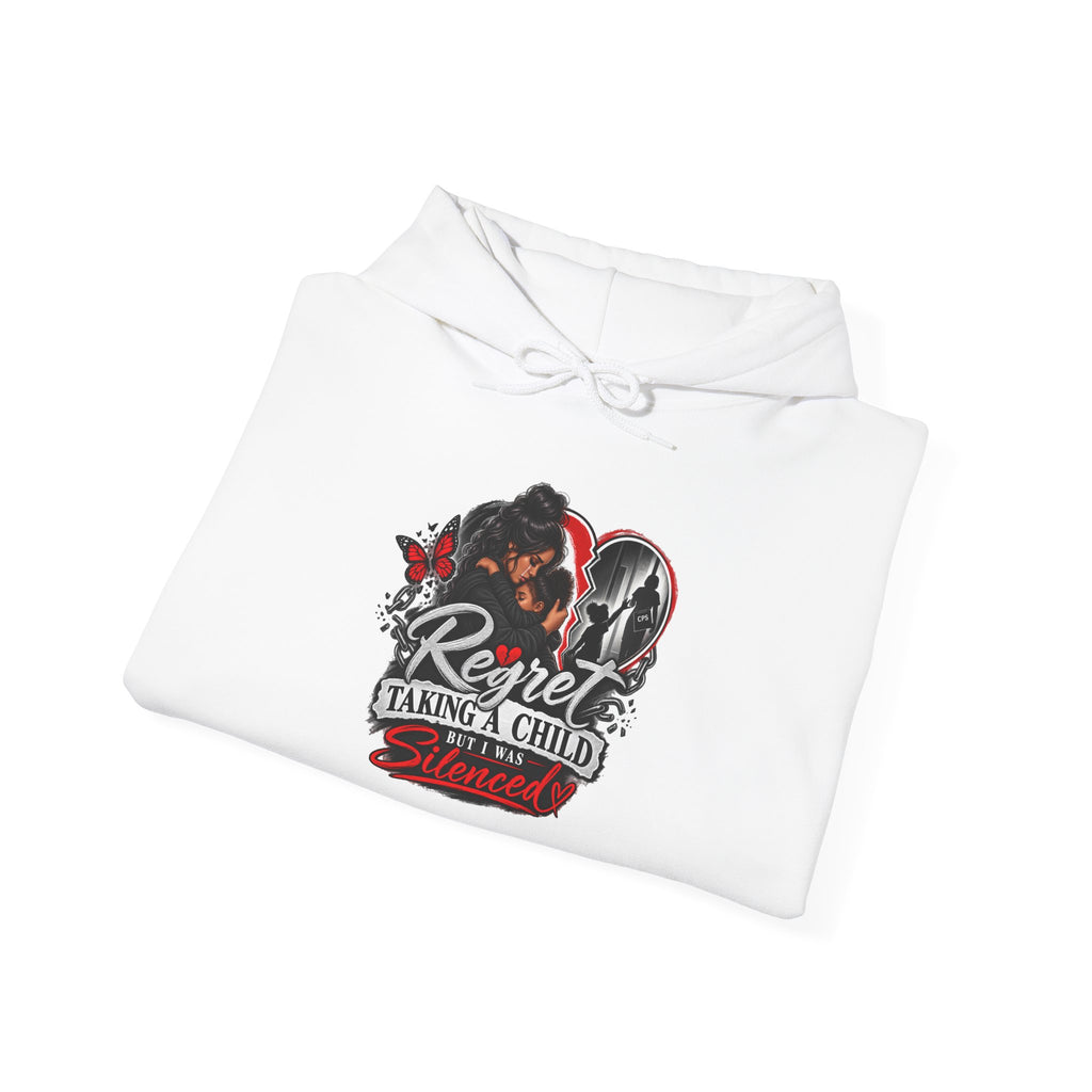 Kin Unbroken "Regret Taking a Child" Hoodie — Graphic Family Pride Pullover