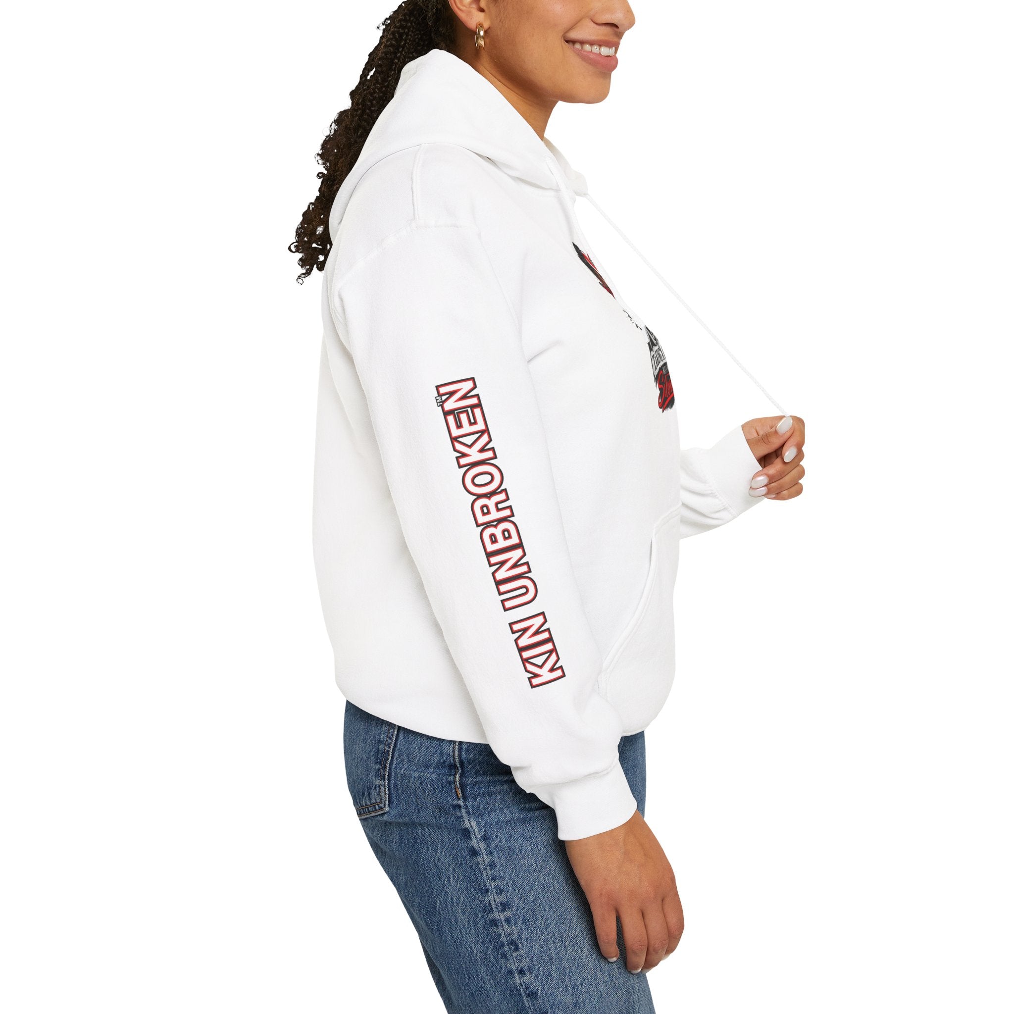 Kin Unbroken "Regret Taking a Child" Hoodie — Graphic Family Pride Pullover