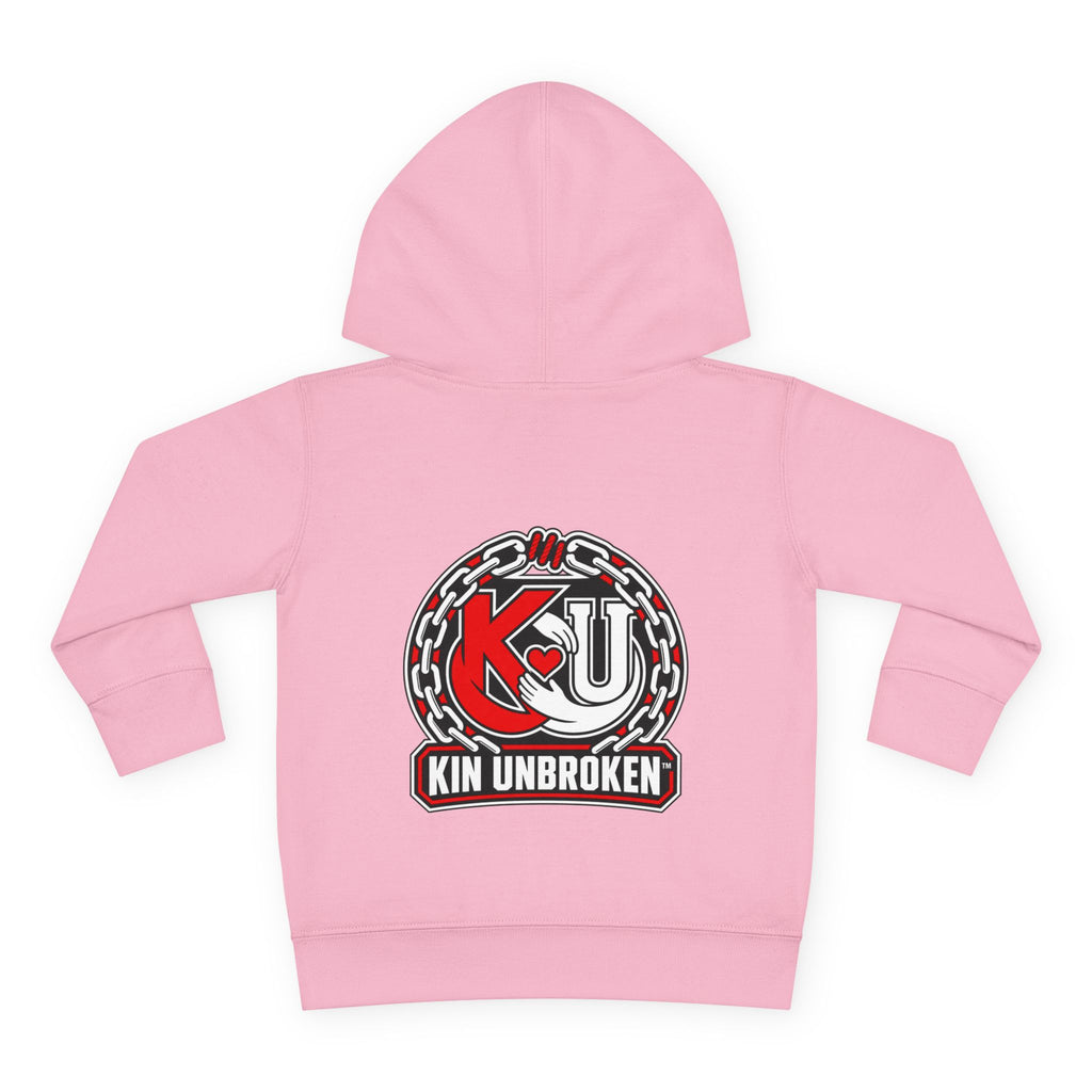 Toddler Hoodie — "I'm Standing With Their Family" Kin Unbroken Pullover