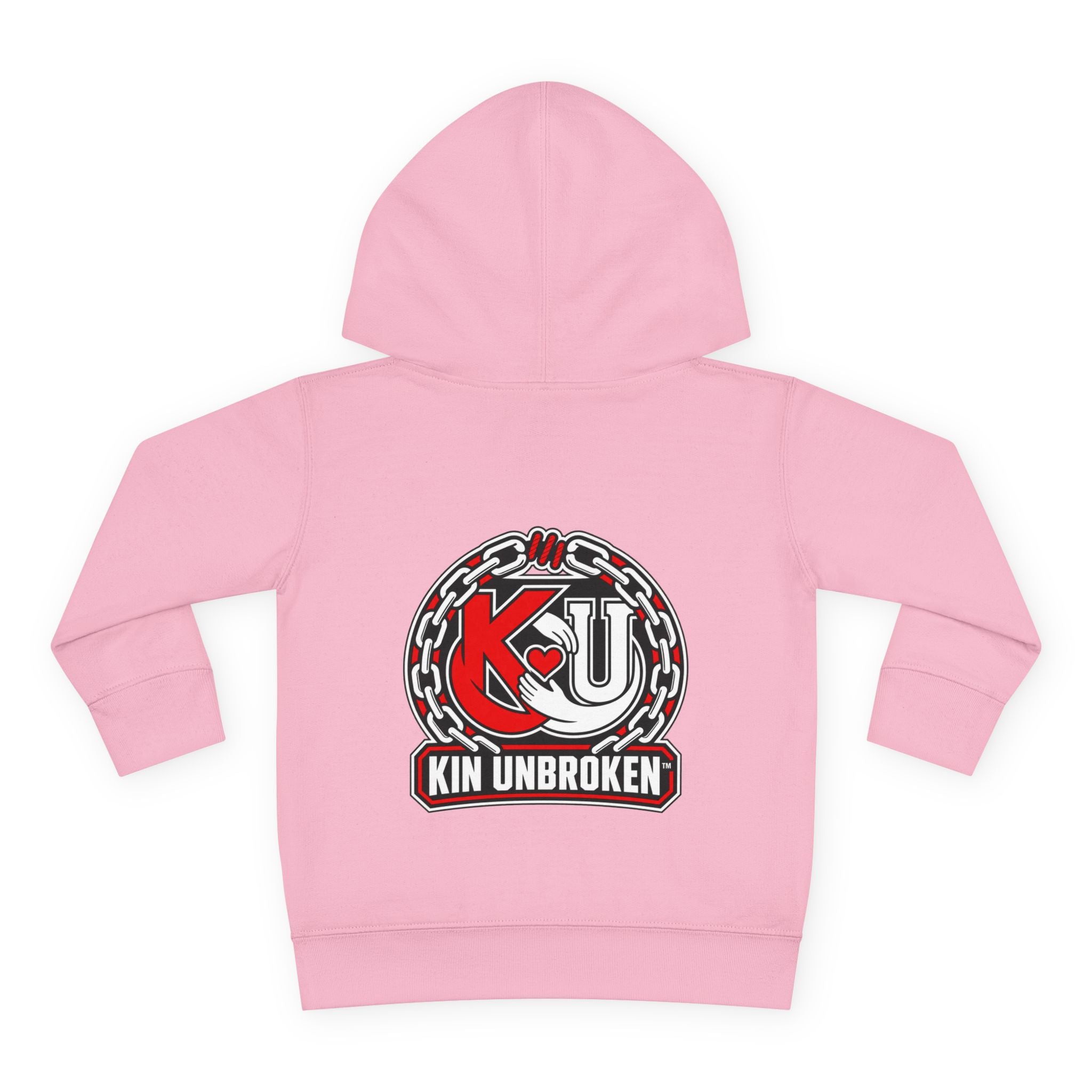 Toddler Hoodie — "I'm Standing With Their Family" Kin Unbroken Pullover